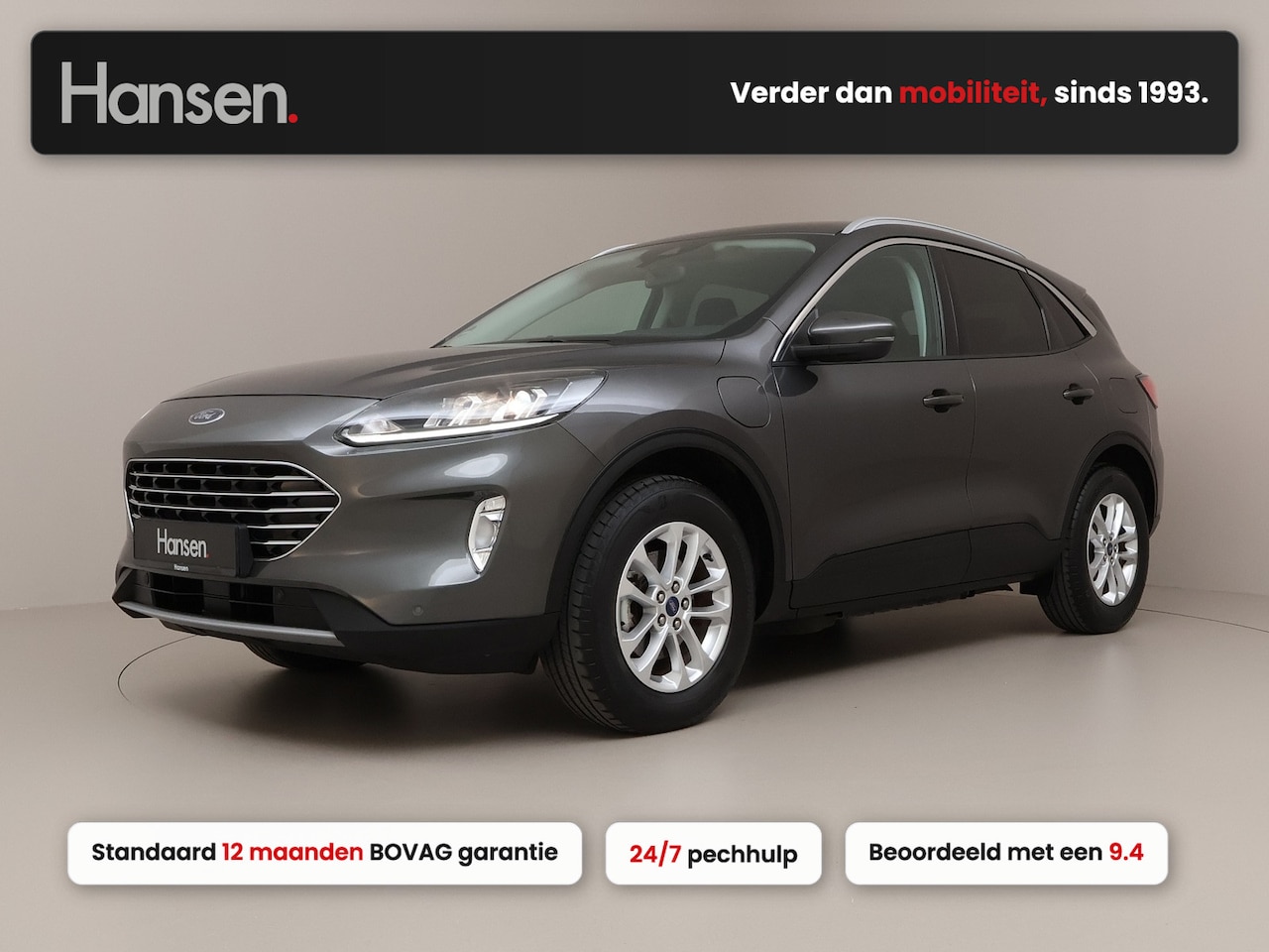 Ford Kuga - 2.5 PHEV Titanium I Trekhaak I Winterpakket I Cruise Control I Elek. Achterklep I Camera I - AutoWereld.nl
