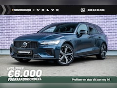 Volvo V60 - T6 Plug-in hybrid AWD Ultra Dark | Schuif-/kanteldak | Head Up Display | Donker Glas | Spo