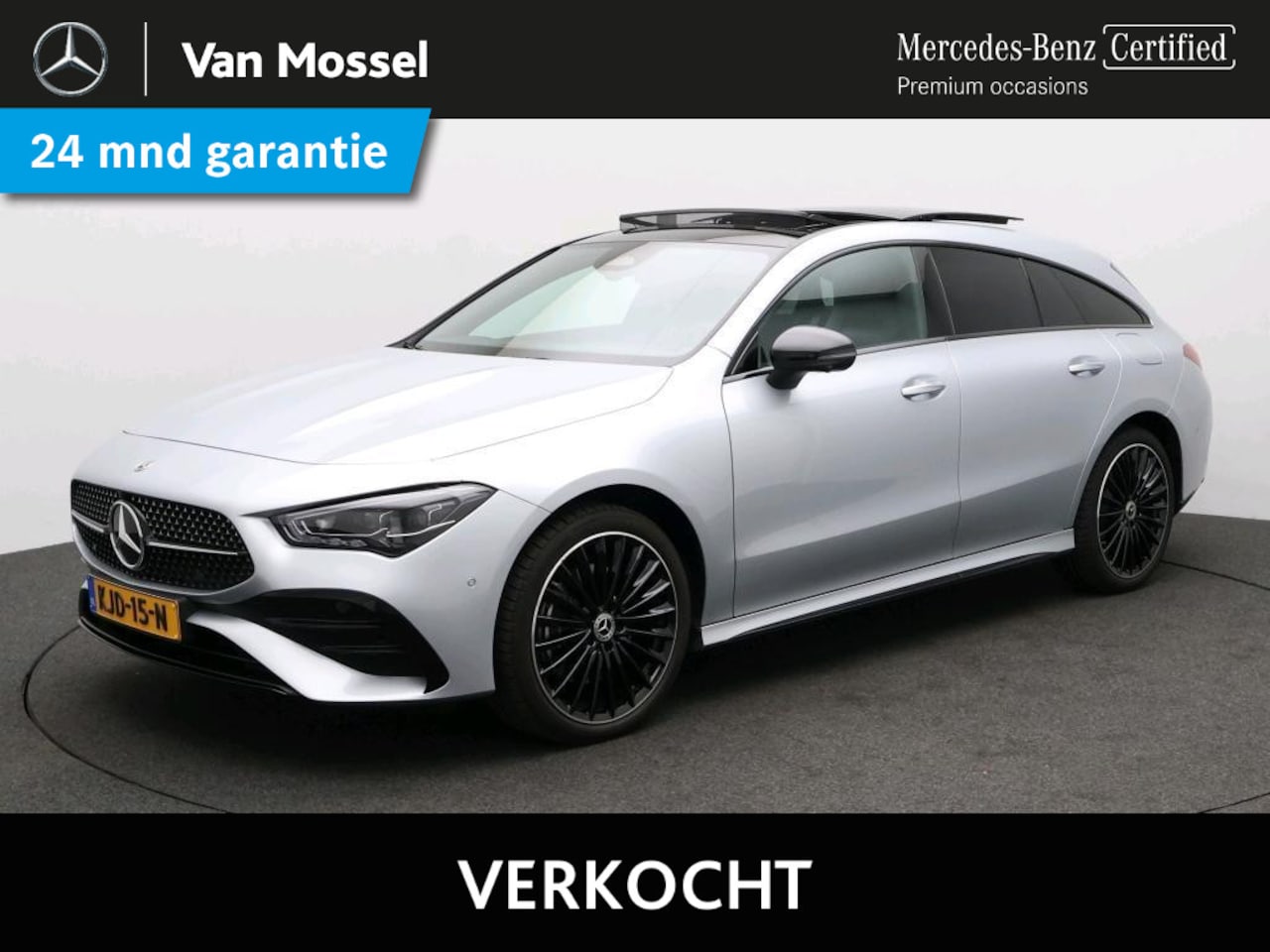 Mercedes-Benz CLA-klasse Shooting Brake - 250 e Business Solution AMG Panoramadak / Memory Seats / Nightpakket / 19'' Multispaak / 3 - AutoWereld.nl