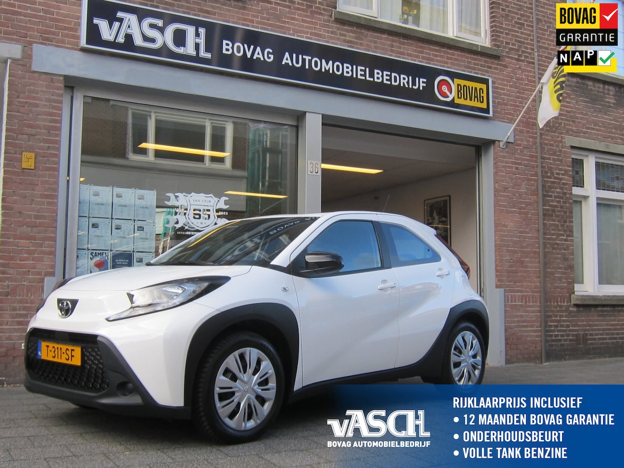 Toyota Aygo X - 1.0 VVT-i S-CVT Play All Season All-in prijs - AutoWereld.nl