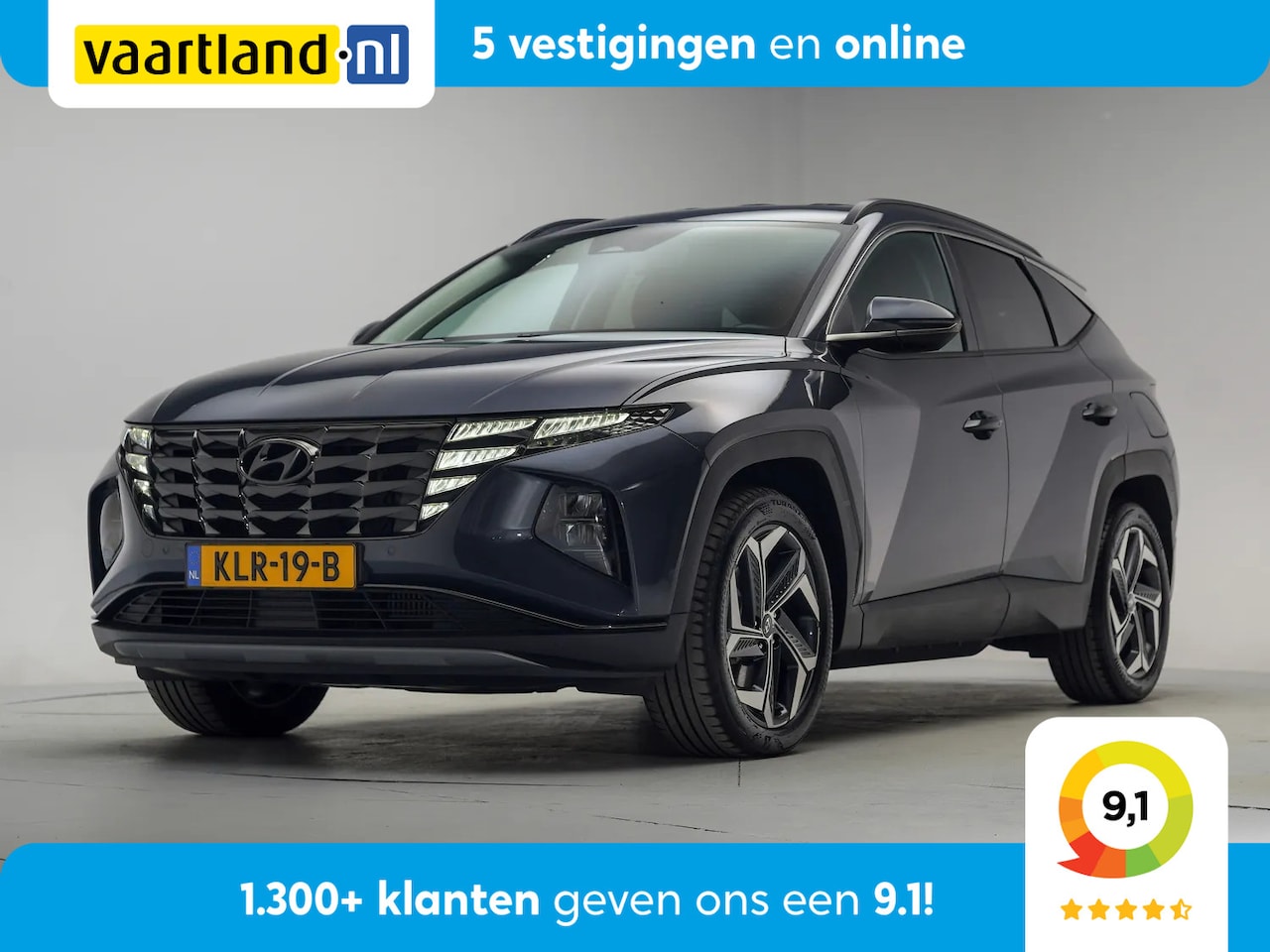 Hyundai Tucson - 1.6 T-GDi PHEV 265pk 4WD Comfort Aut. [ SoH 97.2% LED Adapt.cruise Apple/Android ] - AutoWereld.nl