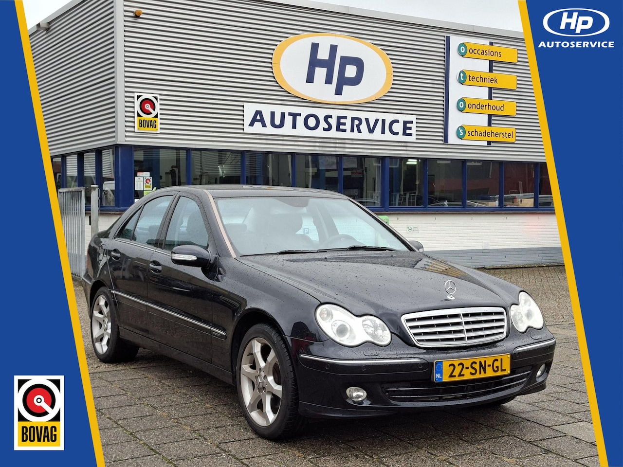 Mercedes-Benz C-klasse - 280 Avantgarde Automaat V6/Sport Ed./Leder int./Schuifkanteldak/Xenon/Navigatie-Command/YO - AutoWereld.nl