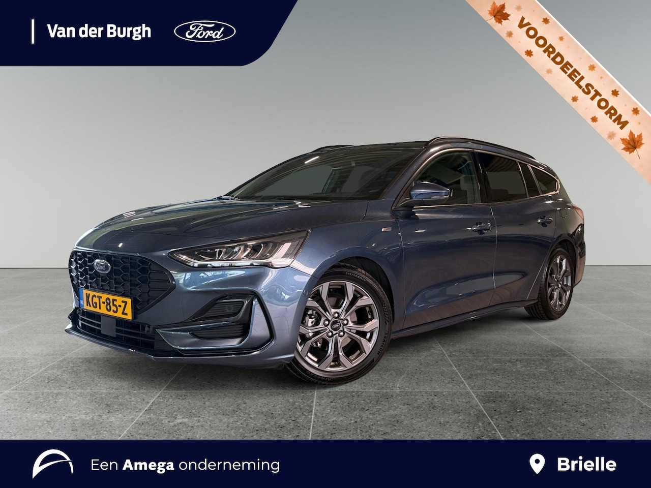 Ford Focus Wagon - 1.0 EcoBoost Hybrid ST Line Automaat | Winter Pack | Achteruitrijcamera | Navigatie | Appl - AutoWereld.nl