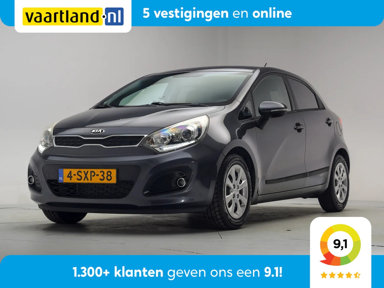 Kia Rio - 1.2 CVVT Super Pack [ Apple carplay Parkeersensors Achter Cruise control] - AutoWereld.nl