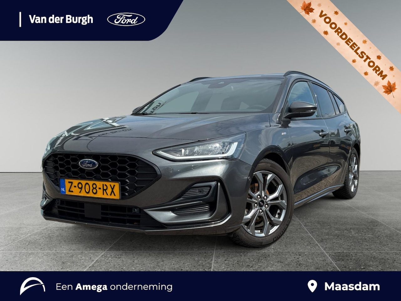 Ford Focus Wagon - ST Line 1.0 EcoBoost Hybrid | Winter Pack | Driver Assistance Pack | Magnetic grey - AutoWereld.nl