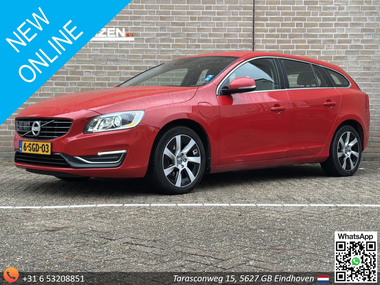 Volvo V60 - 2.4 D6 AWD Plug-In Hybrid Summum | Leder | Climate | Cruise | Navi | PDC | Stoelverwarming - AutoWereld.nl