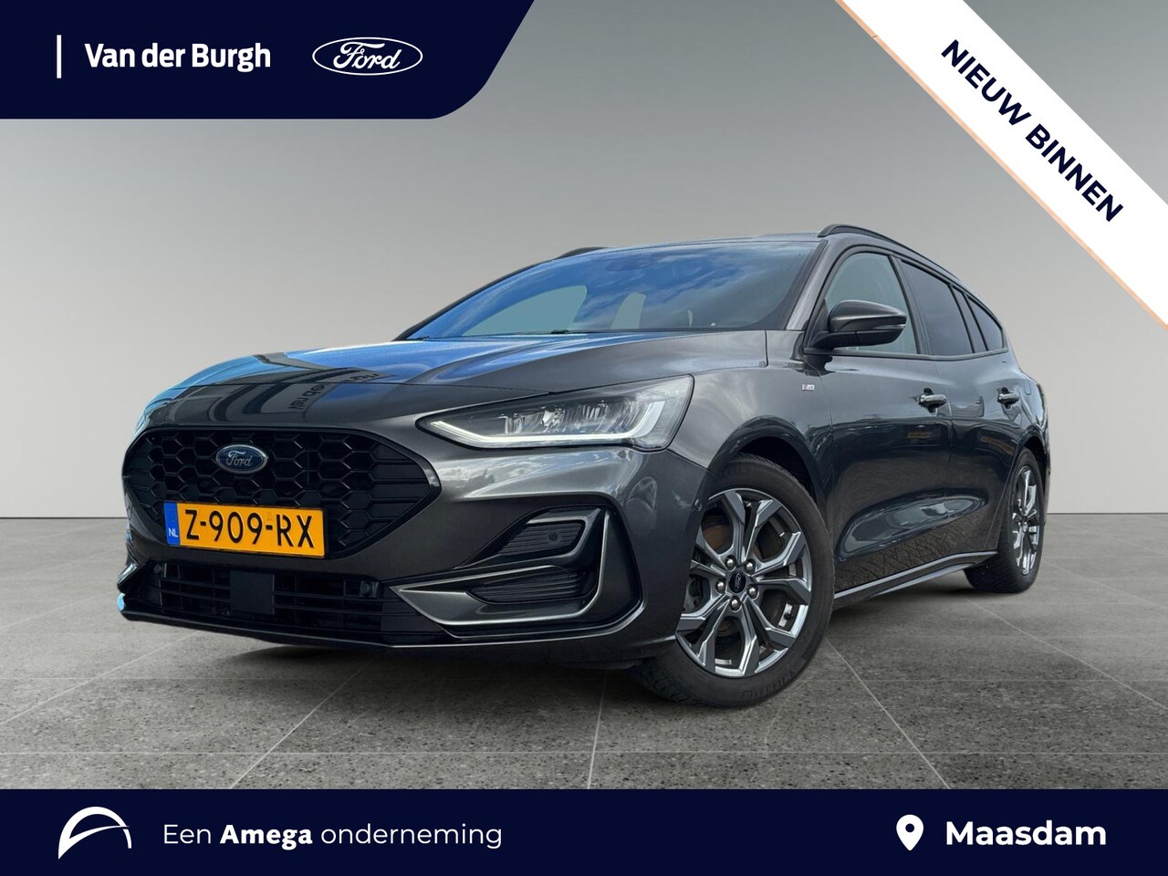Ford Focus Wagon - ST Line 1.0 EcoBoost Hybrid | Winter Pack | Driver Assistance Pack | Magnetic grijs | - AutoWereld.nl