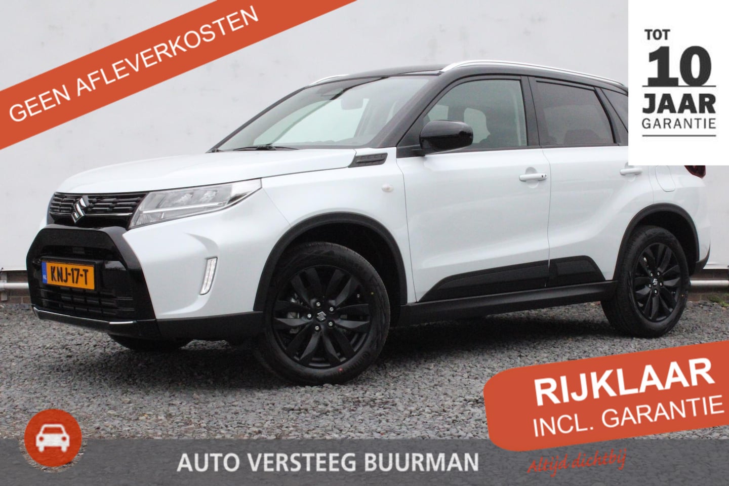 Suzuki Vitara - 1.4 Boosterjet Smart Hybrid Automaat, ORG NL, Trekhaak en Zwarte LM-Velgen - AutoWereld.nl