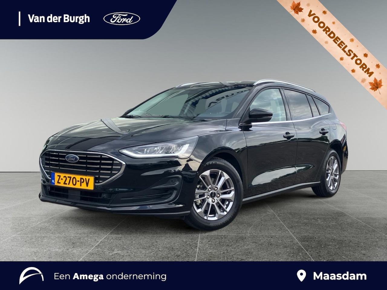 Ford Focus Wagon - Titanium 1.0 EcoBoost Hybrid 125pk | Winter pack | Privacy glass - AutoWereld.nl