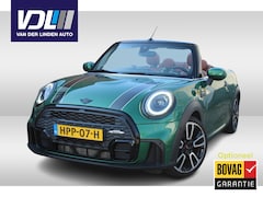 MINI Cabrio - 1.5 Cooper John Cooper Works l Britisch racing green l Chester bruin leer l PDC l Stoelver