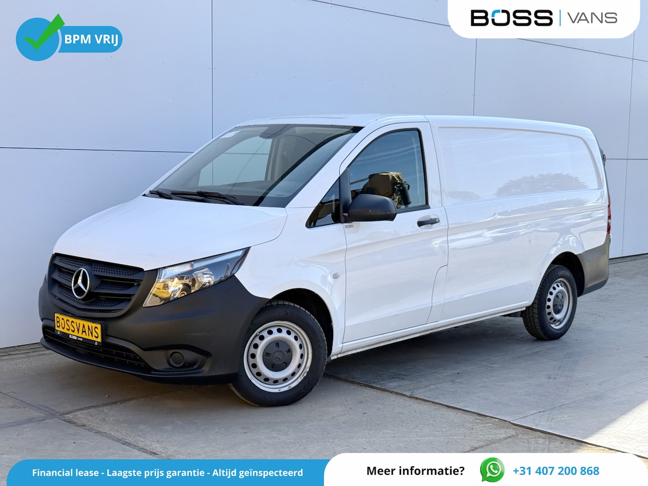 Mercedes-Benz Vito - 114 1.9 CDI Automaat L2H1 MBUX Climate Control Carplay Camera Inklapbare Spiegels - AutoWereld.nl