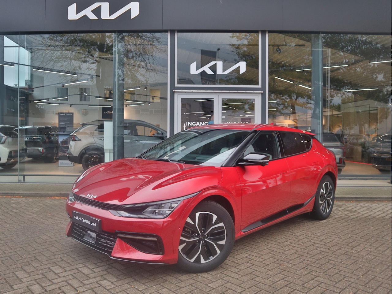 Kia EV6 - GT-Line 77.4 kWh RWD 229pk Head-Up-Display | Meridian Sound System | Stoelventilatie | Mem - AutoWereld.nl