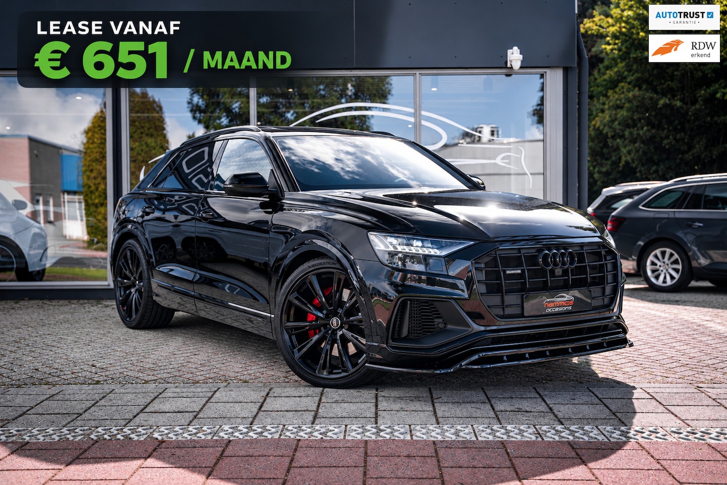 Audi Q8 - 60 TFSI e quattro Pro Line S Competition|BTW|Elec Trekh|Pano|Lucht Vering|Dig Cockpit|HUD| - AutoWereld.nl
