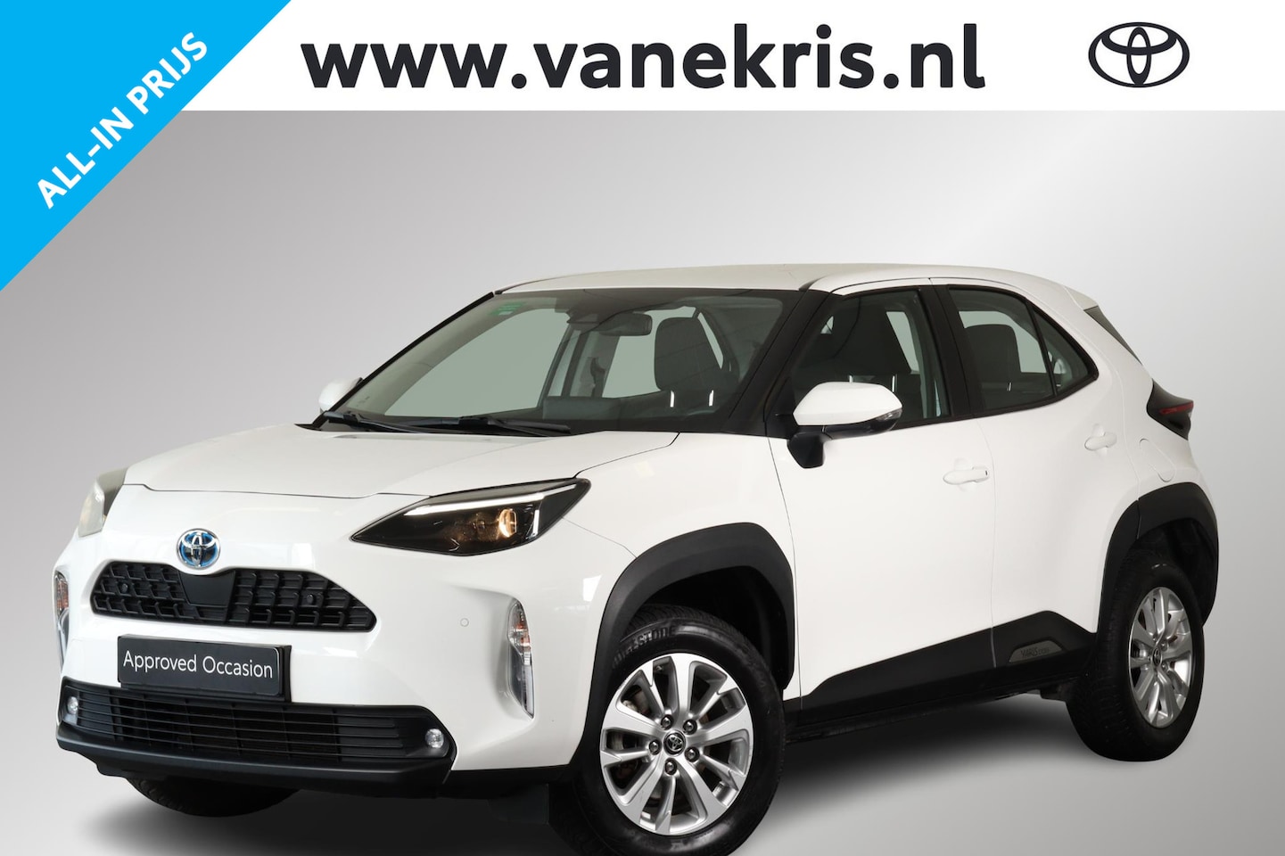Toyota Yaris Cross - 1.5 Hybrid Active 1.5 Hybrid Active, Parkeersensoren voor en achter - AutoWereld.nl