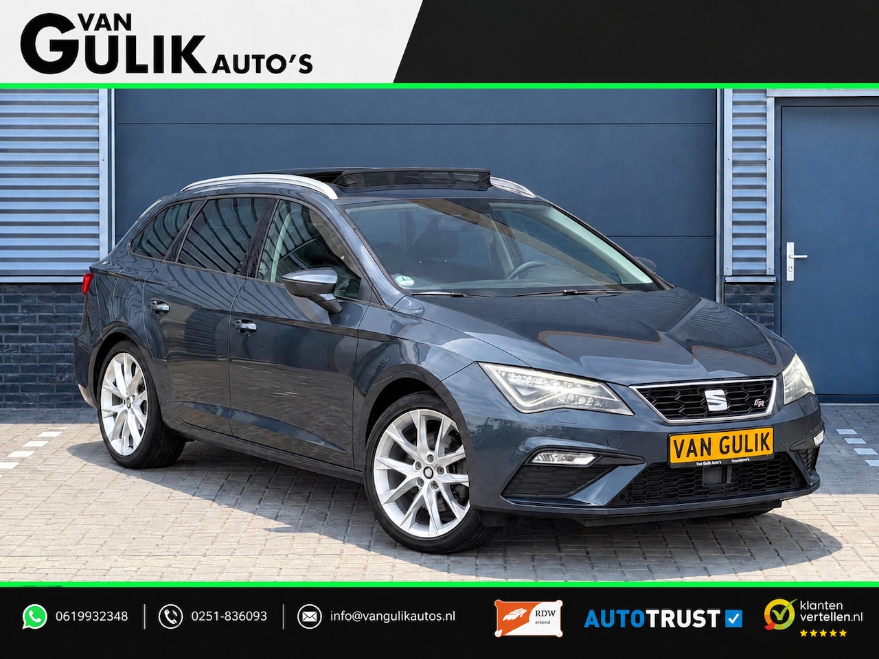 SEAT Leon ST - 2.0 TSI FR | Panorama | Virtual | Beats | ACC | - AutoWereld.nl