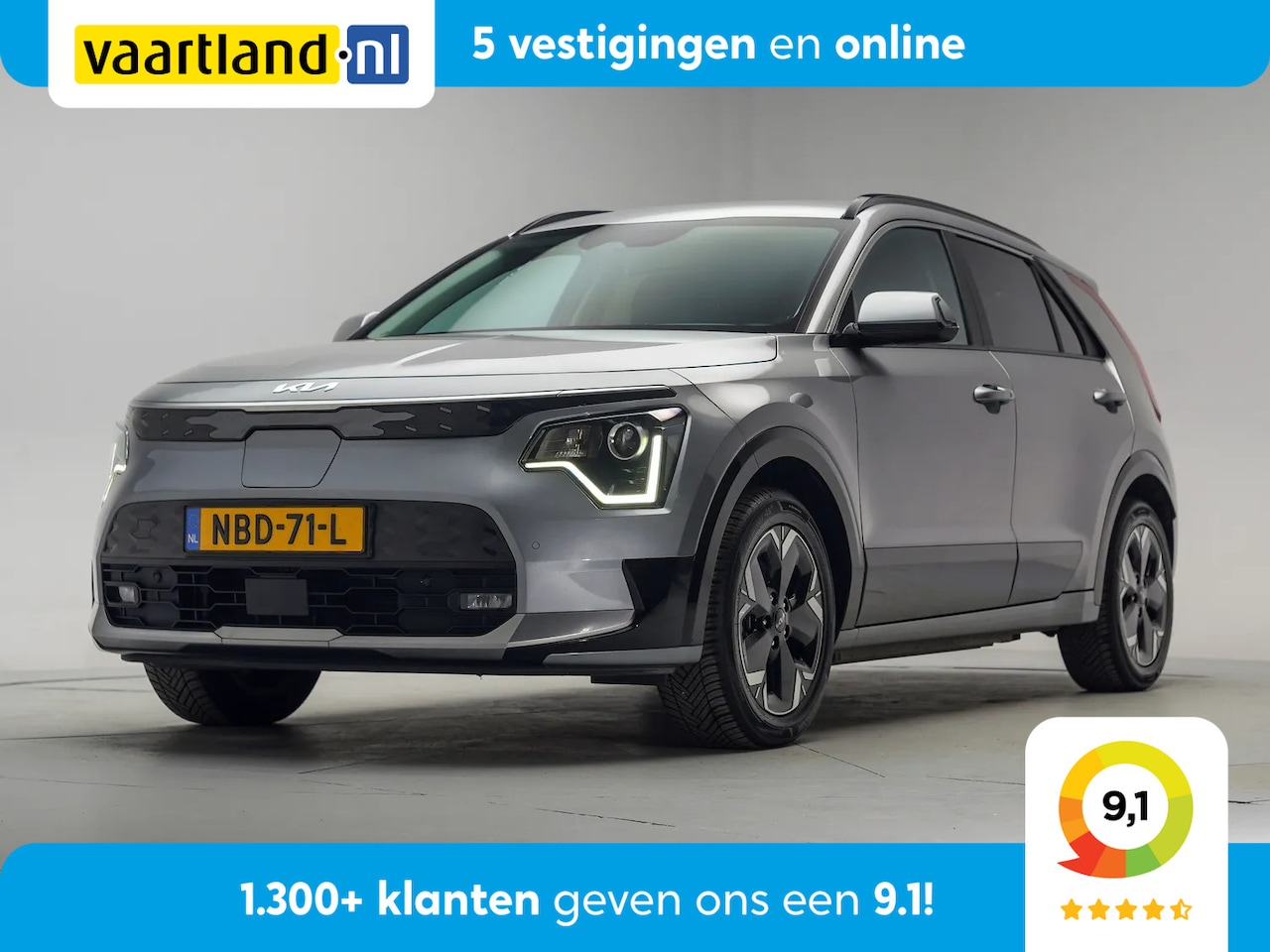 Kia e-Niro - DynamicLine 64.8 kWh [ SoH 96.7% Navi Apple/Android Adapt.cruise ] - AutoWereld.nl