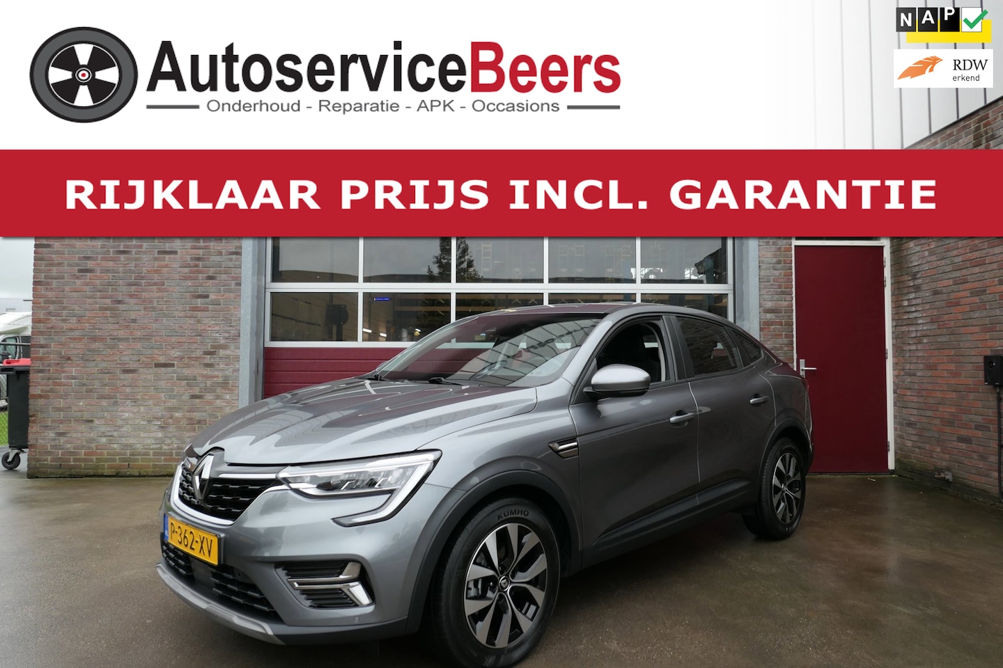 Renault Arkana - 1.6 E-Tech Hybrid 145 Zen, Camera, PDC, Navi, Cruise, Rijklaarprijs incl. garantie - AutoWereld.nl