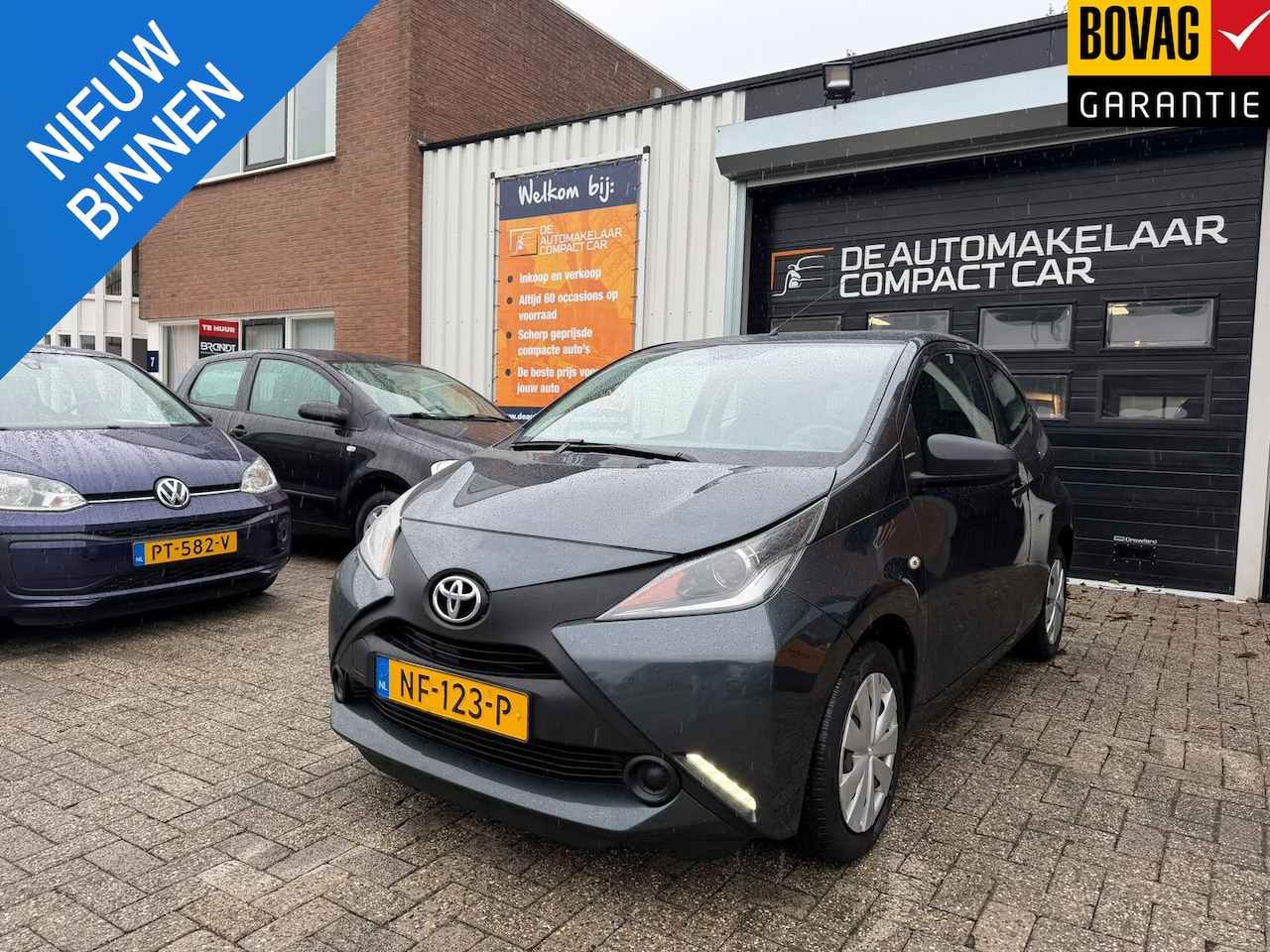 Toyota Aygo - 1.0 VVT-i x | SLECHTS 42.409 KM | ELEK.RAMEN | CENTRALE VERGR. | UPGRADE MOGELIJK | - AutoWereld.nl