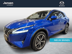 Nissan Qashqai - 1.3 MHEV Xtronic Tekna panodak, trekhaak, zeer mooi en compleet