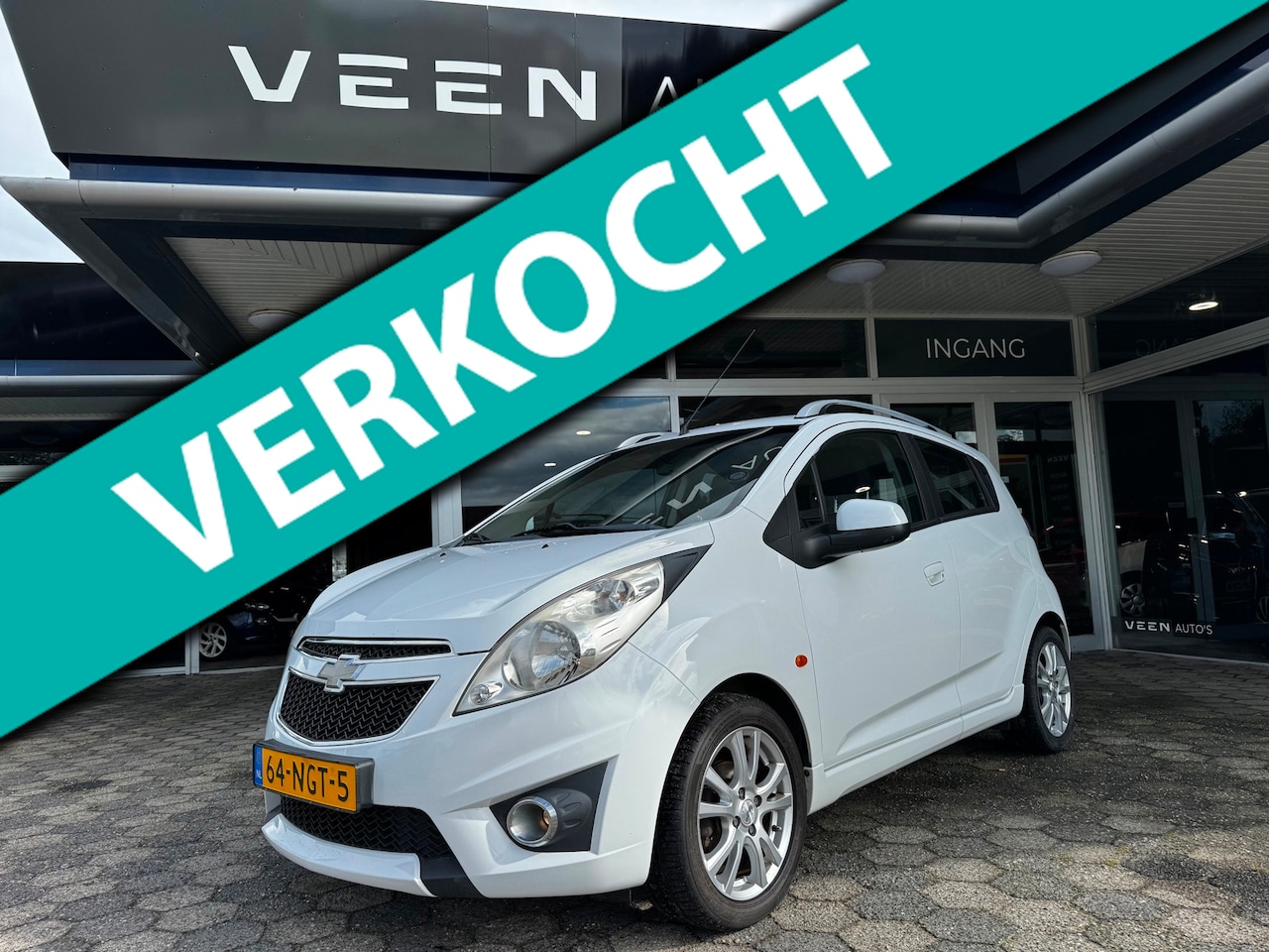 Chevrolet Spark - 1.2 16V LT Clima Lichtmetaal NAP! - AutoWereld.nl