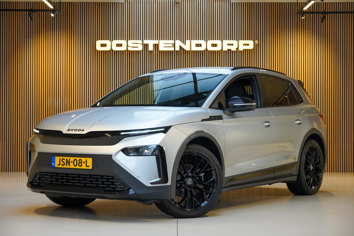 Skoda Elroq - 60/204pk Sportline|2026|Cruise+ACC|Keyless|Navi|21"Blackstyle+AllSeasons|Blindspot|Stuur- - AutoWereld.nl