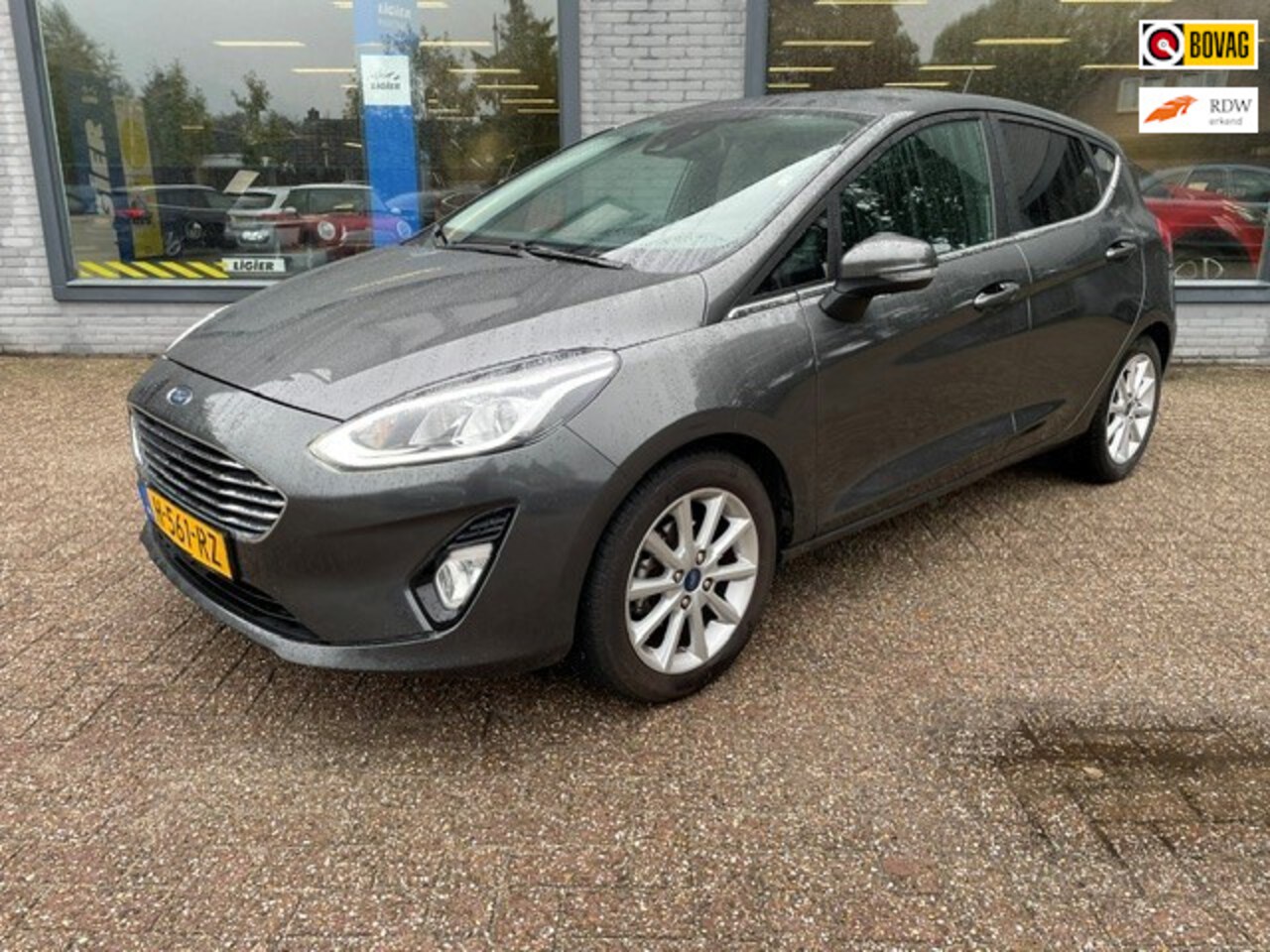 Ford Fiesta - 1.0 EcoBoost Titanium Stoel- en stuurverwarming | Navi - AutoWereld.nl