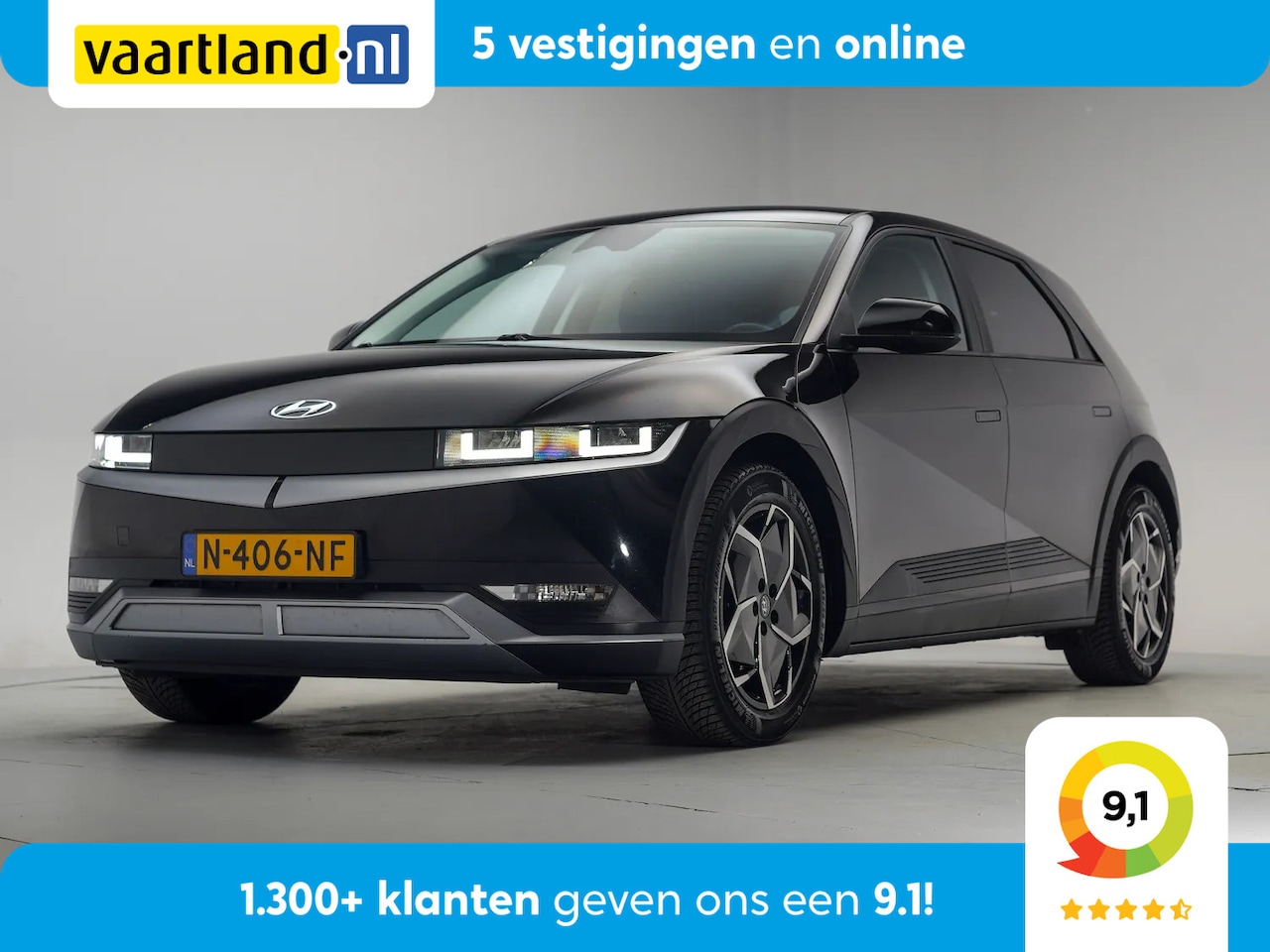 Hyundai IONIQ 5 - 58 kWh RWD Style 3-Fase [ SoH 95,1% | Apple/Android Navi Camera Clima ] - AutoWereld.nl