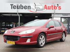 Peugeot 407 SW - 2.0-16V XS Pack | Leder | Panoramadak | Trekhaak | Cruise | Clima | Stoelverwarming