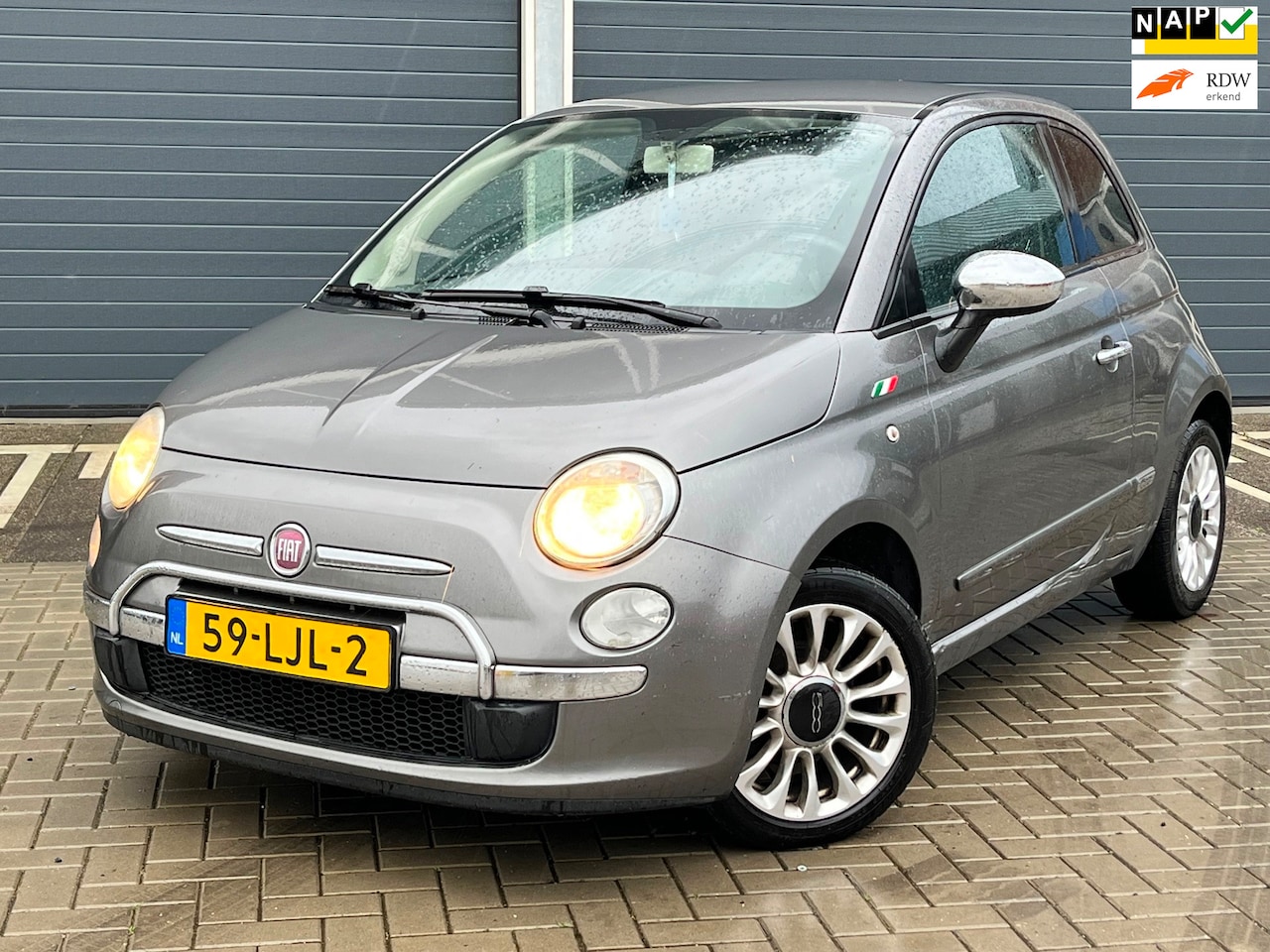 Fiat 500 - INRUILKOOPJE: WEG IS WEG 1.2 Sport AUTOMAAT NAP HALF LEER 2 SLEUTELS - AutoWereld.nl
