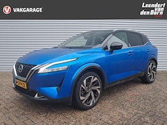 Nissan Qashqai - 1.3 MHEV Xtronic Tekna Plus | Panorama Dak | Dodehoekdetectie | Automaat | Trekhaak | Navi