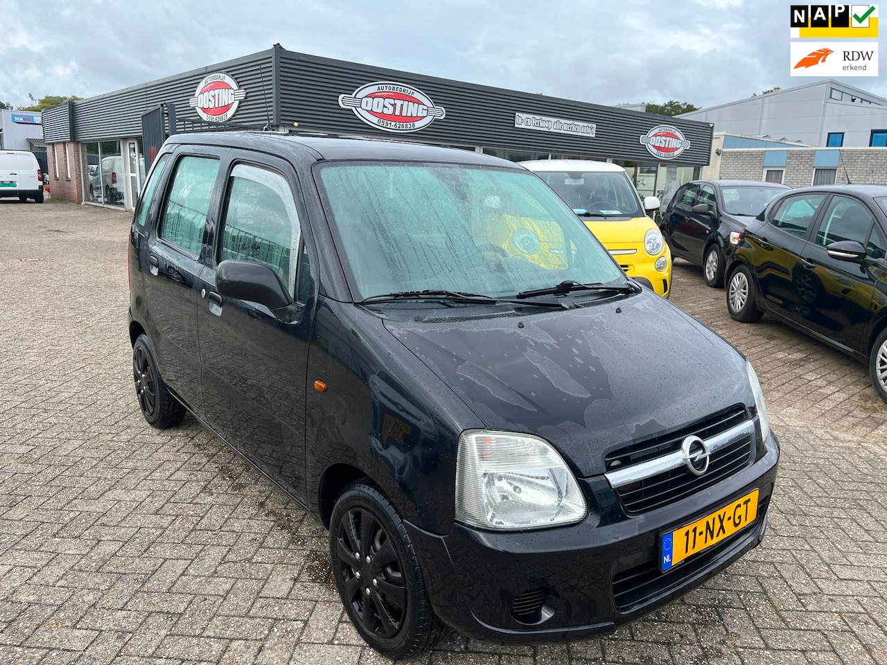 Opel Agila - 1.2-16V Essentia(st-bekr,trekhaak,bj04,1199,-) - AutoWereld.nl