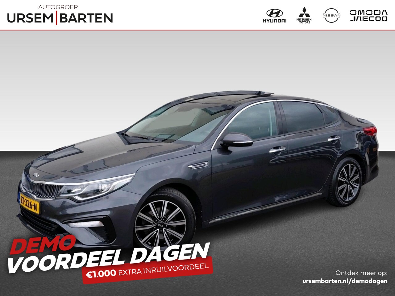 Kia Optima - 1.6 T-GDI DynamicPlusLine | Achteruitrijcamera | Cruise control | DAB ontvanger - AutoWereld.nl