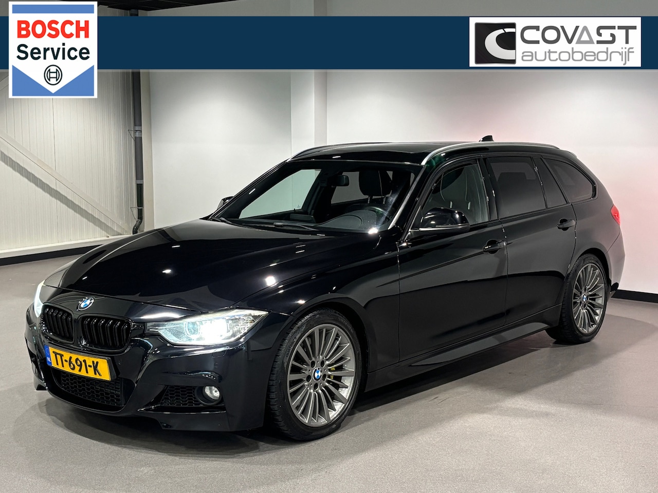 BMW 3-serie Touring - 335i xDrive High Executive M-pakket|Panoramadak|Bruin-Leder|Clima - AutoWereld.nl