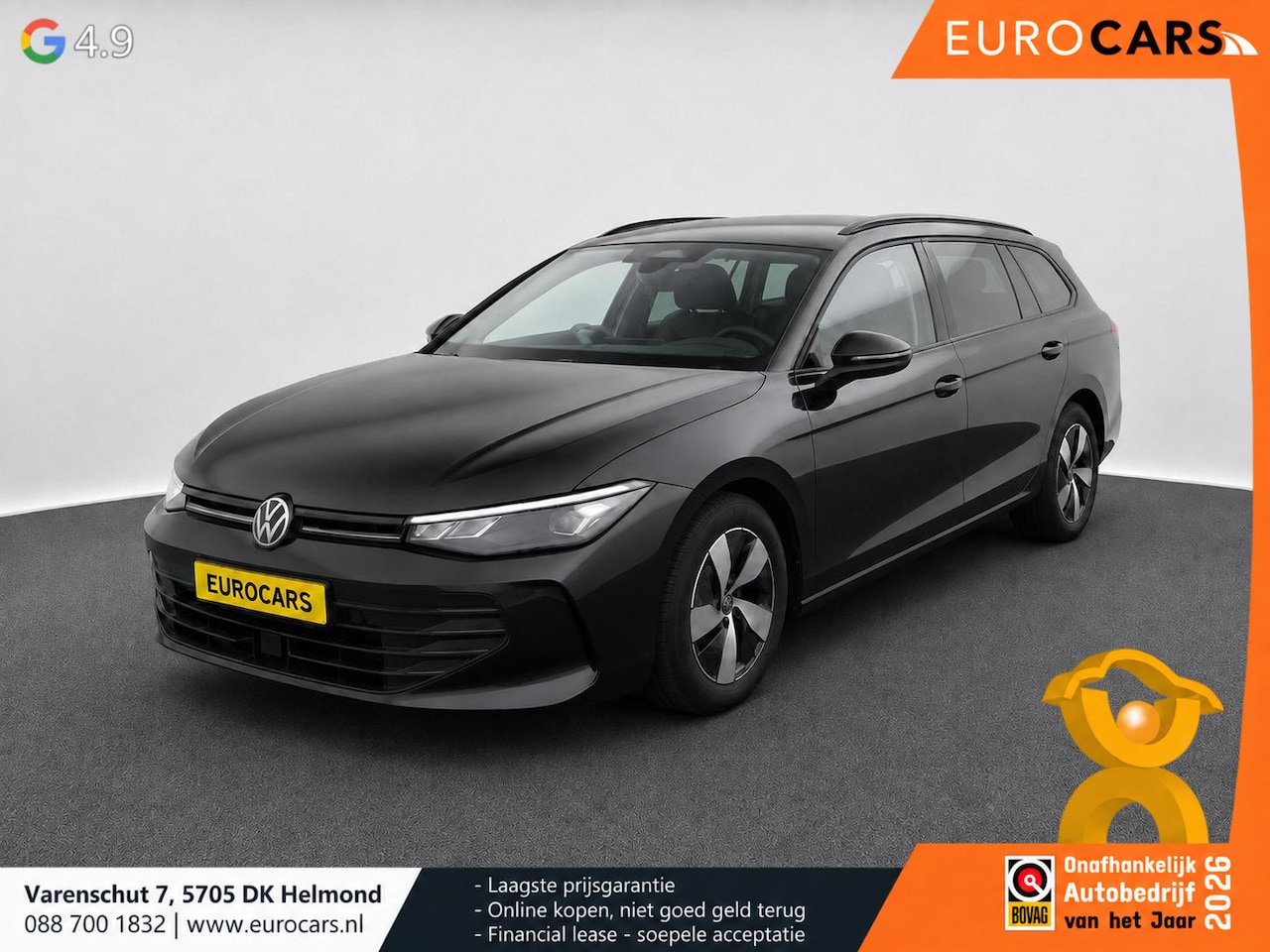 Volkswagen Passat Variant - 1.5 eTSI Business Navigatie Apple Carplay Android Auto Camera Parkeerhulp Adaptive Cruise - AutoWereld.nl