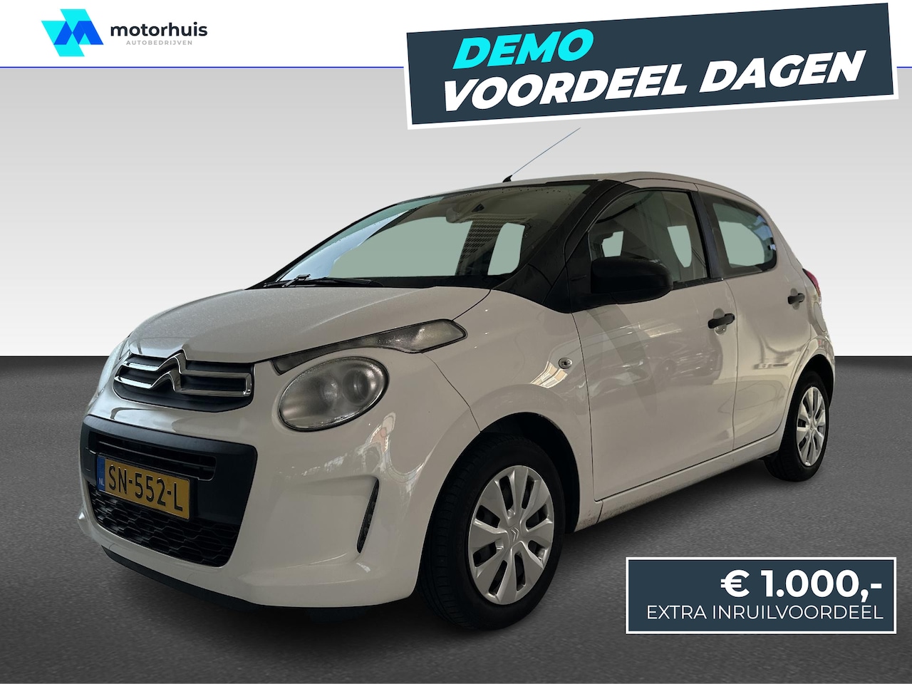 Citroën C1 - 1.0 e-VTi Live 1.0 e-VTi Live - AutoWereld.nl