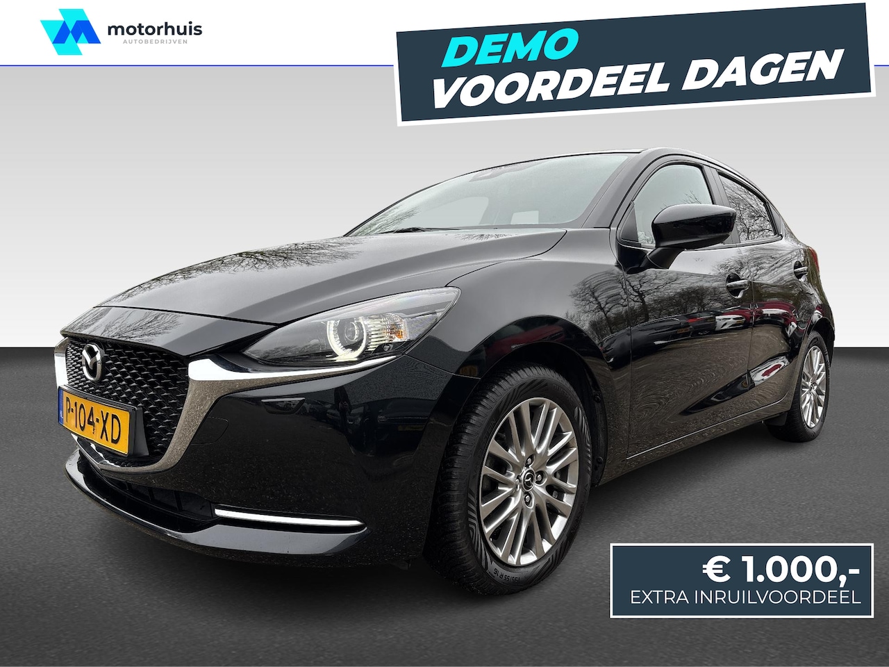 Mazda 2 - | Luxury | 1.5 Skyactive-G | Navigatie | Camera | Keyless | | 16" Lichtmetalen velgen, Bri - AutoWereld.nl
