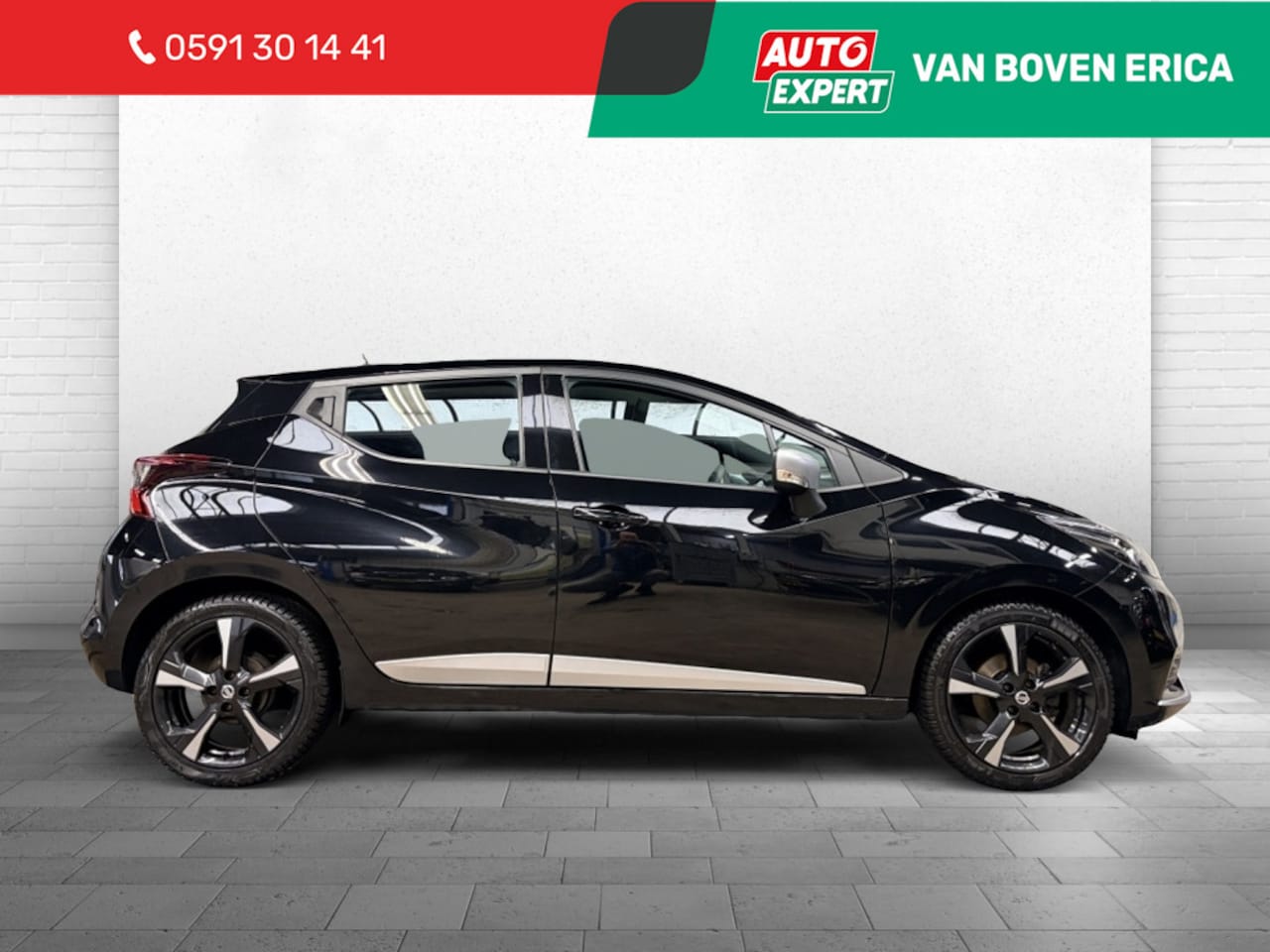 Nissan Micra - 1.0L Acenta Navigatie Carplay Bluetooth 17"LMV All Season - AutoWereld.nl