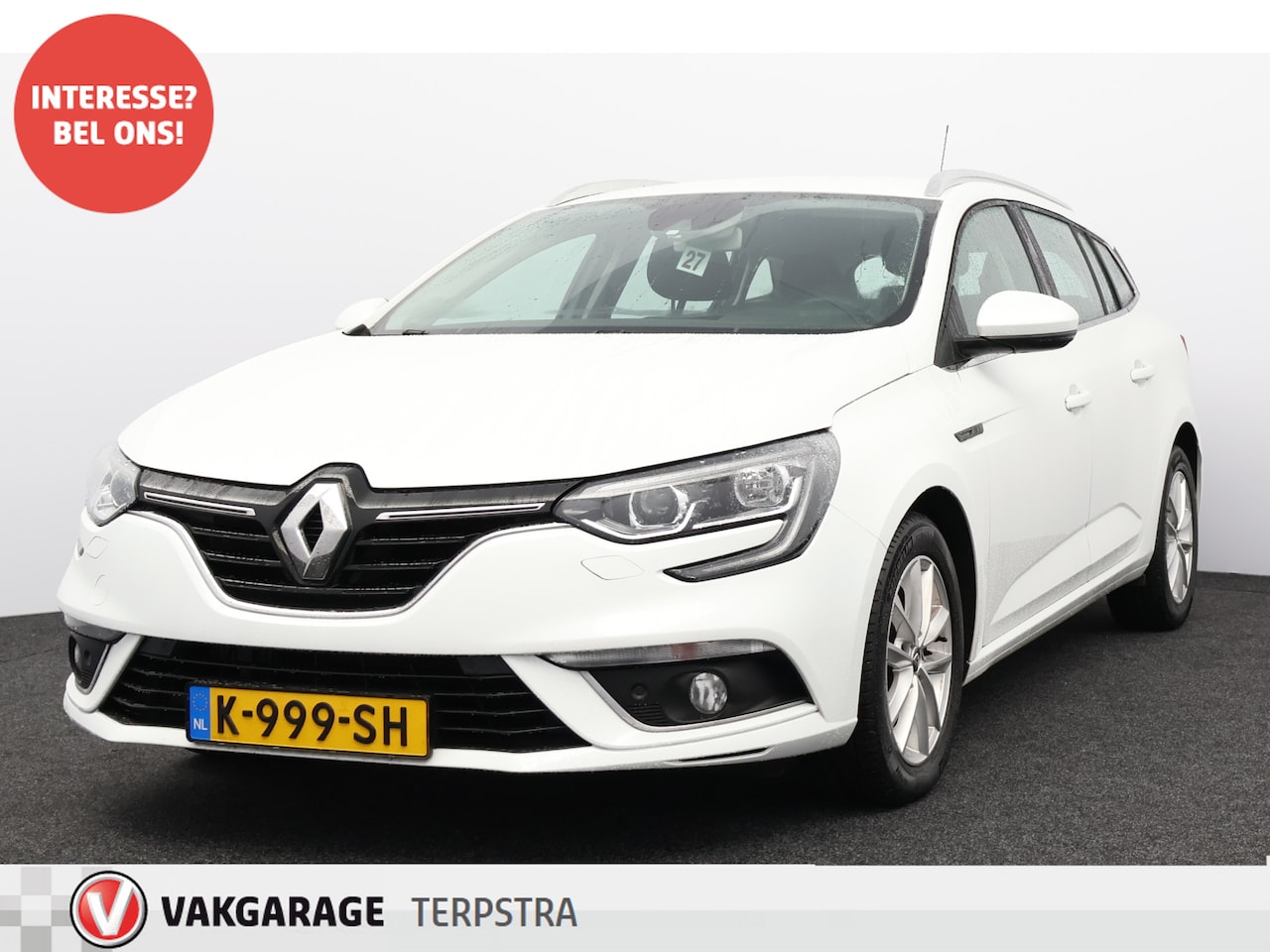 Renault Mégane Estate - 1.3 TCe Limited/ Apple + Android/ 16'' LMV/ Lane-Assist./ Grootlicht Assist./ Stoelverw./ - AutoWereld.nl