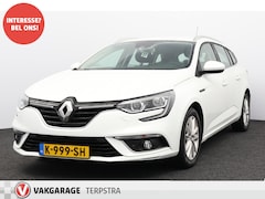 Renault Mégane Estate - 1.3 TCe Limited/ Apple + Android/ 16'' LMV/ Lane-Assist./ Grootlicht Assist./ Stoelverw./