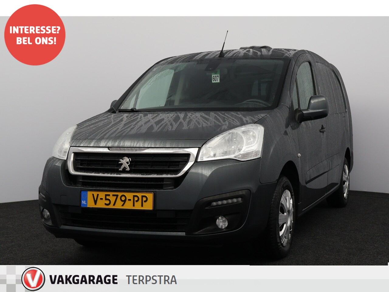 Peugeot Partner - 122 1.6 BlueHDi 100 L2 Premium Pack S&S/ Zij-Schuifdeur rechts/ AUTOMAAT!/ Trekhaak/ Camer - AutoWereld.nl