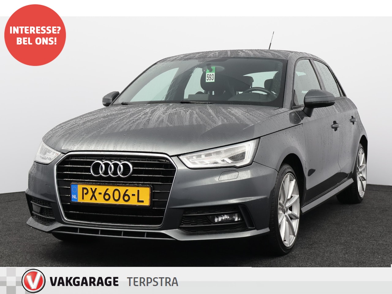 Audi A1 Sportback - 1.0 TFSI S-Line/ Half-Leder/ LED Koplampen/ Zwarte-Hemel/ 17'' LMV/ Navi/ Airco/ Cruise/ E - AutoWereld.nl
