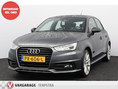 Audi A1 Sportback - 1.0 TFSI S-Line/ Half-Leder/ LED Koplampen/ Zwarte-Hemel/ 17'' LMV/ Navi/ Airco/ Cruise/ E
