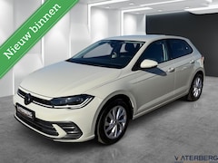 Volkswagen Polo - 1.0 TSI|Style|DSG|95 PK|LED|ACC|CarPlay|Keyless|Creme kleur