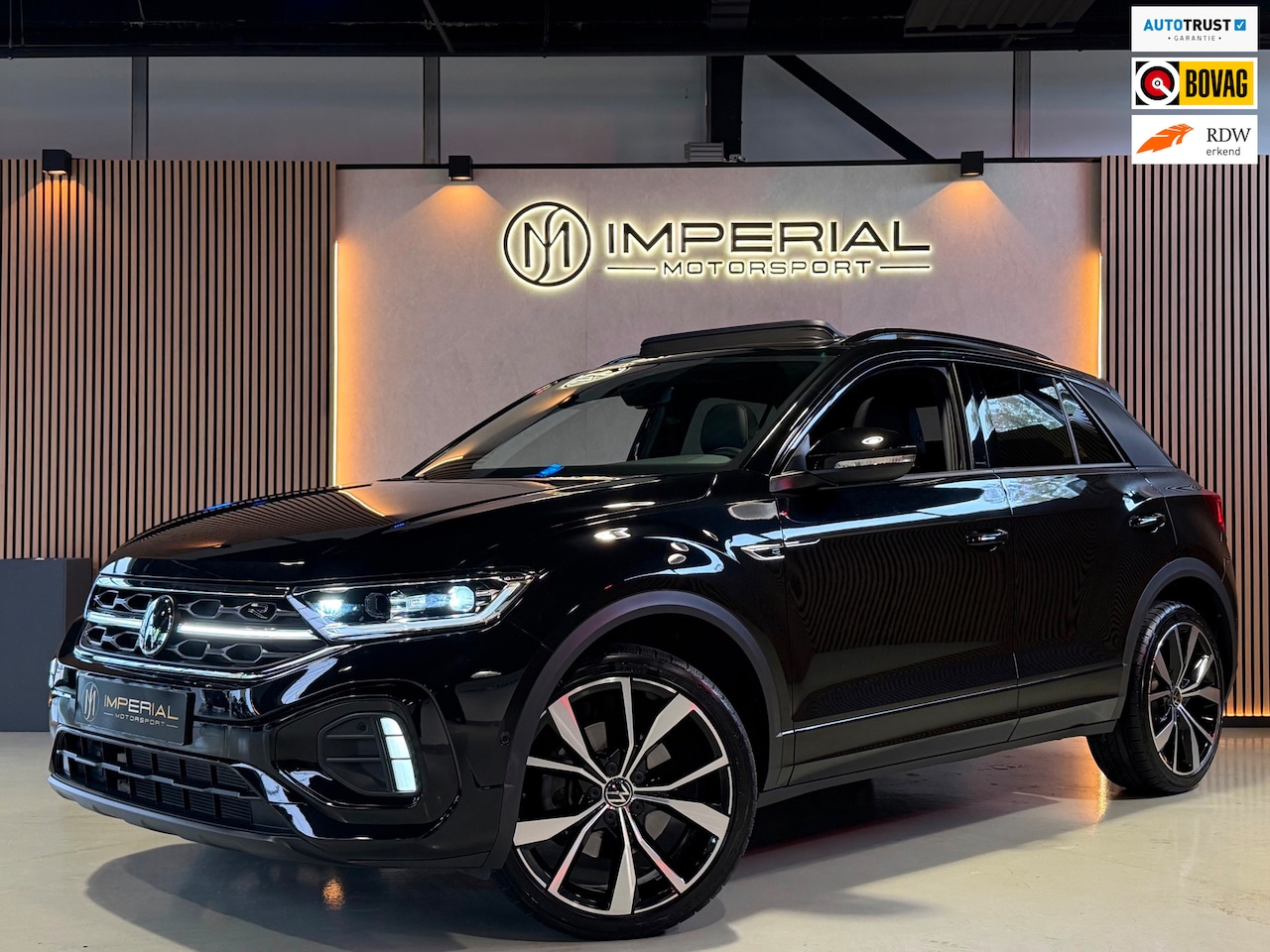 Volkswagen T-Roc - 1.5 TSI R-Line Pano|Sfeer|Led|IQ|Carplay - AutoWereld.nl