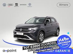 Volkswagen T-Cross - 1.0 TSI Life GOAL 116 pk Automaat (DSG) | Verlengde garantie | Navigatie via App | Autom.