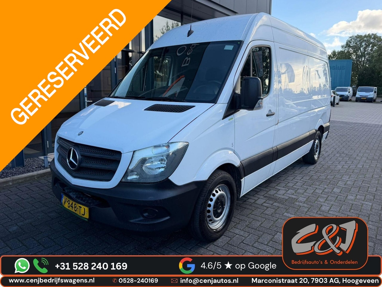 Mercedes-Benz Sprinter - 316 2.2 CDI 366 export/schade l airco l MARGE - AutoWereld.nl