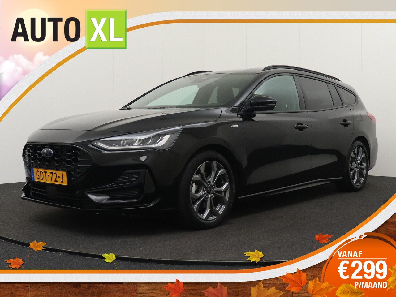 Ford Focus Wagon - 124 PK Hybrid ST Line Stuur+Stoelverw. Climate LED - AutoWereld.nl