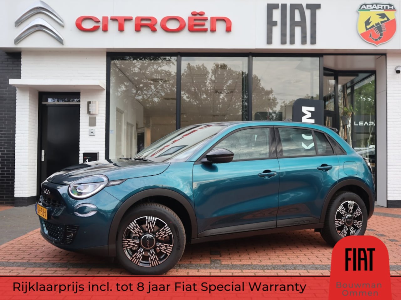 Fiat 600 - 1.2 Hybrid Turbo Charged 145PK Automaat Icon, Rijklaarprijs | Navigatie | Stoelverwarming - AutoWereld.nl