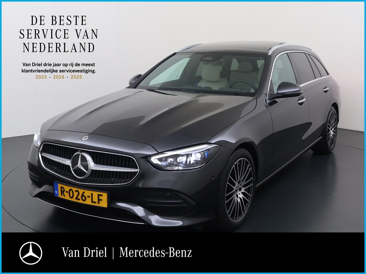 Mercedes-Benz C-klasse Estate - C 200 Luxury Line | Pano Beige Leder 360 Camera Digital - AutoWereld.nl