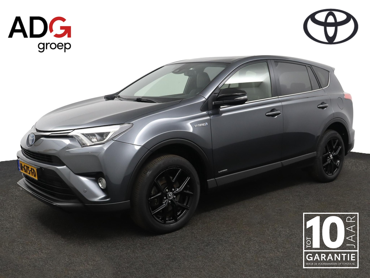 Toyota RAV4 - 2.5 Hybrid AWD Style | Trekhaak | 1.650kg trekgewicht | Half lederen interieur | Buitenspi - AutoWereld.nl